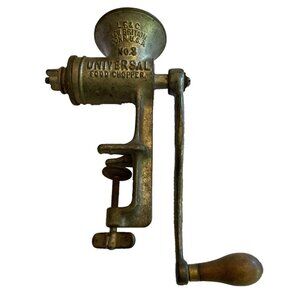 Universal No. 3 Meat Grinder & Food Chopper LF&C New Britain Conn USA Vintage